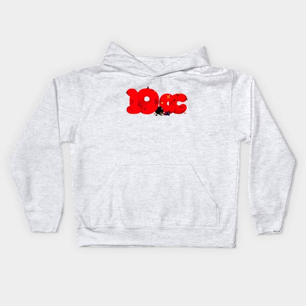 10cc baloon Kids Hoodie by the haunted bathroom